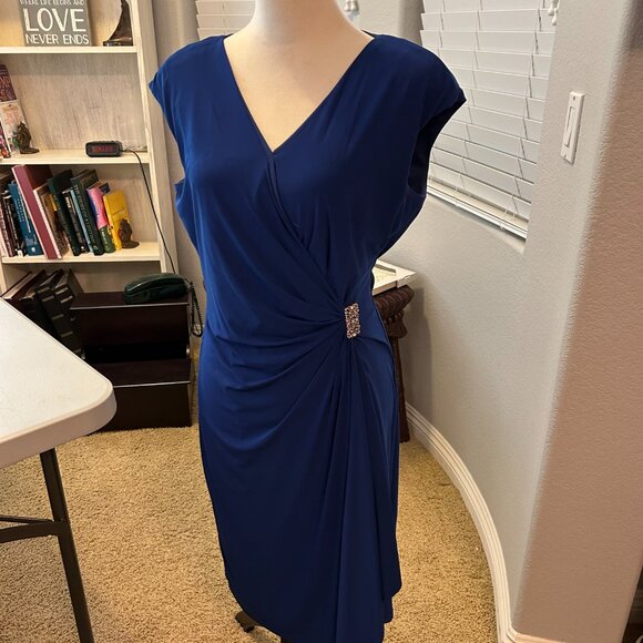 ROYAL Blue dress - Picture 2 of 2